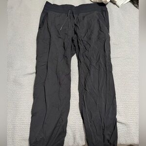 lululemon black dance studio pant